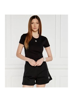 HUGO T-shirt Delanor | Slim Fit ze sklepu Gomez Fashion Store w kategorii Bluzki damskie - zdjęcie 184991242