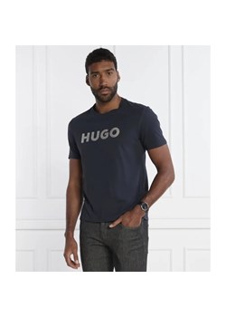 HUGO T-shirt Dulivio_U241 | Regular Fit ze sklepu Gomez Fashion Store w kategorii T-shirty męskie - zdjęcie 184991343
