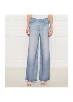 Marc Cain Lniane jeansy WARRI | flare fit | high waist ze sklepu Gomez Fashion Store w kategorii Jeansy damskie - zdjęcie 184991430