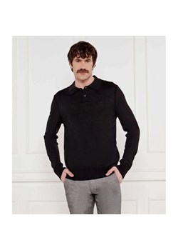 BOSS ORANGE Wełniane polo Avac | Slim Fit ze sklepu Gomez Fashion Store w kategorii T-shirty męskie - zdjęcie 184991511