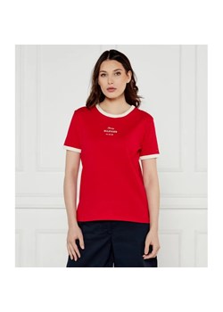Tommy Hilfiger T-shirt | Regular Fit ze sklepu Gomez Fashion Store w kategorii Bluzki damskie - zdjęcie 184991653