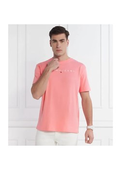 Tommy Jeans T-shirt LINEAR LOGO TEE EXT | Regular Fit ze sklepu Gomez Fashion Store w kategorii T-shirty męskie - zdjęcie 184991974