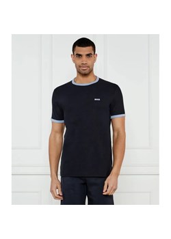 BOSS GREEN T-shirt Tape Rib | Regular Fit | stretch ze sklepu Gomez Fashion Store w kategorii T-shirty męskie - zdjęcie 184992104