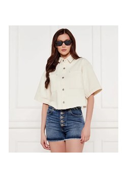Hugo Blue Jeansowa koszula Getecna_B | Cropped Fit ze sklepu Gomez Fashion Store w kategorii Koszule damskie - zdjęcie 184992130