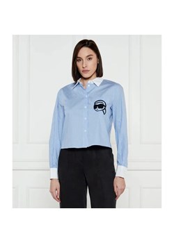 Karl Lagerfeld Koszula IKON | Cropped Fit ze sklepu Gomez Fashion Store w kategorii Koszule damskie - zdjęcie 184992572