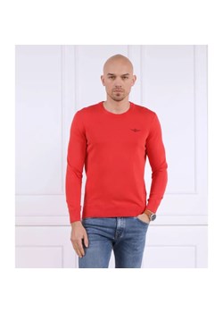 Aeronautica Militare Sweter | Regular Fit ze sklepu Gomez Fashion Store w kategorii Swetry męskie - zdjęcie 184992770