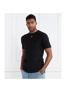 OFF-WHITE T-shirt | Slim Fit ze sklepu Gomez Fashion Store w kategorii T-shirty męskie - zdjęcie 184992990