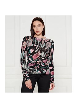 Desigual Sweter | Regular Fit | z dodatkiem lnu ze sklepu Gomez Fashion Store w kategorii Swetry damskie - zdjęcie 184993043