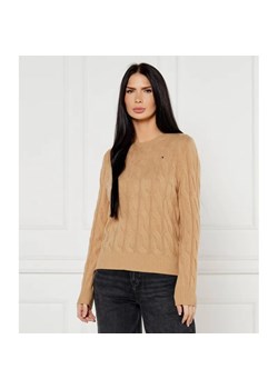Tommy Hilfiger Wełniany sweter | Regular Fit ze sklepu Gomez Fashion Store w kategorii Swetry damskie - zdjęcie 184993051