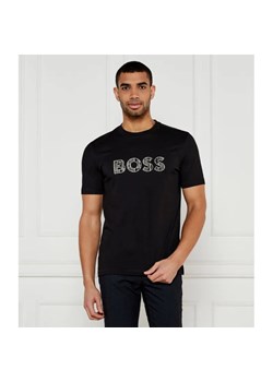 BOSS ORANGE T-shirt Te_logotexture | Slim Fit ze sklepu Gomez Fashion Store w kategorii T-shirty męskie - zdjęcie 184993162