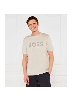 BOSS GREEN T-shirt Tee Active | Slim Fit | stretch ze sklepu Gomez Fashion Store w kategorii T-shirty męskie - zdjęcie 184993510