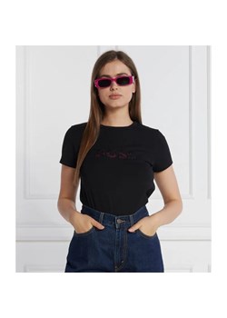 BOSS BLACK T-shirt EVENTSA | Regular Fit ze sklepu Gomez Fashion Store w kategorii Bluzki damskie - zdjęcie 184993671