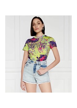 Versace Jeans Couture T-shirt | Regular Fit ze sklepu Gomez Fashion Store w kategorii Bluzki damskie - zdjęcie 184993710