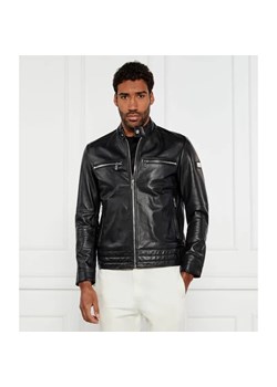 Karl Lagerfeld Skórzana kurtka | Regular Fit ze sklepu Gomez Fashion Store w kategorii Kurtki męskie - zdjęcie 184993791