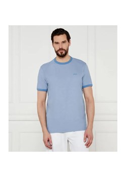 BOSS GREEN T-shirt Tape Rib | Regular Fit | stretch ze sklepu Gomez Fashion Store w kategorii T-shirty męskie - zdjęcie 184993844