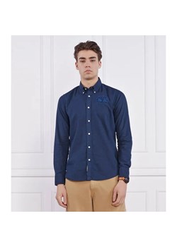La Martina Koszula | Slim Fit | z dodatkiem lnu ze sklepu Gomez Fashion Store w kategorii Koszule męskie - zdjęcie 184993964