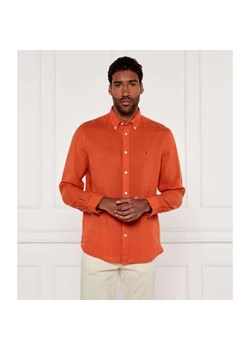 Tommy Hilfiger Lniana koszula PIGMENT DYED | Regular Fit ze sklepu Gomez Fashion Store w kategorii Koszule męskie - zdjęcie 184994122