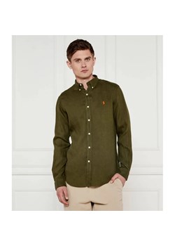POLO RALPH LAUREN Lniana koszula | Slim Fit ze sklepu Gomez Fashion Store w kategorii Koszule męskie - zdjęcie 184994143