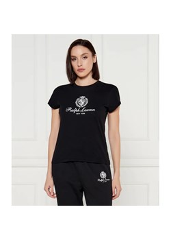 POLO RALPH LAUREN T-shirt Print Shop | Regular Fit ze sklepu Gomez Fashion Store w kategorii Bluzki damskie - zdjęcie 184994344