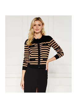 Elisabetta Franchi Wełniany kardigan | Regular Fit ze sklepu Gomez Fashion Store w kategorii Swetry damskie - zdjęcie 184994592