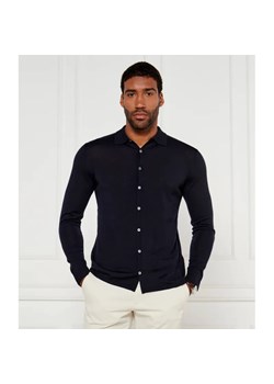 van Laack Wełniana koszula SAFINO | Slim Fit ze sklepu Gomez Fashion Store w kategorii Koszule męskie - zdjęcie 184994781