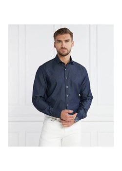 Oscar Jacobson Koszula Cut Away Washed DENIM | Regular Fit ze sklepu Gomez Fashion Store w kategorii Koszule męskie - zdjęcie 184994791