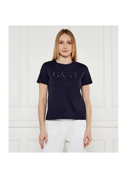 Gant T-shirt | Regular Fit ze sklepu Gomez Fashion Store w kategorii Bluzki damskie - zdjęcie 184995112