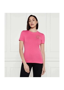 Versace Jeans Couture T-shirt | Slim Fit ze sklepu Gomez Fashion Store w kategorii Bluzki damskie - zdjęcie 184995192