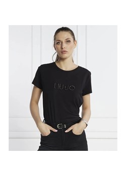 Liu Jo Sport T-shirt | Regular Fit ze sklepu Gomez Fashion Store w kategorii Bluzki damskie - zdjęcie 184995272
