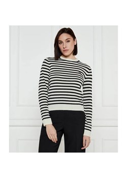 Karl Lagerfeld Wełniany sweter IKON | Regular Fit | z dodatkiem kaszmiru ze sklepu Gomez Fashion Store w kategorii Swetry damskie - zdjęcie 184995291