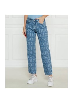 Hugo Blue Jeansy Elyah_B | Straight fit ze sklepu Gomez Fashion Store w kategorii Jeansy damskie - zdjęcie 184995461