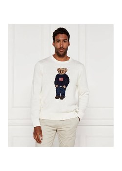 POLO RALPH LAUREN Lniany sweter | Regular Fit ze sklepu Gomez Fashion Store w kategorii Swetry męskie - zdjęcie 184995634