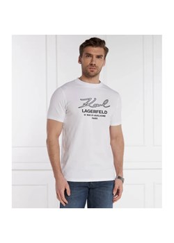 Karl Lagerfeld T-shirt | Regular Fit ze sklepu Gomez Fashion Store w kategorii T-shirty męskie - zdjęcie 184995741