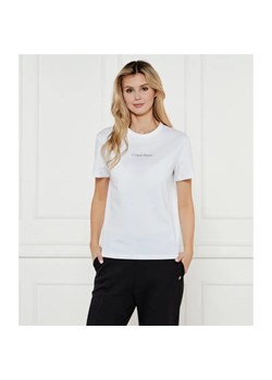 Calvin Klein T-shirt | Regular Fit ze sklepu Gomez Fashion Store w kategorii Bluzki damskie - zdjęcie 184995832