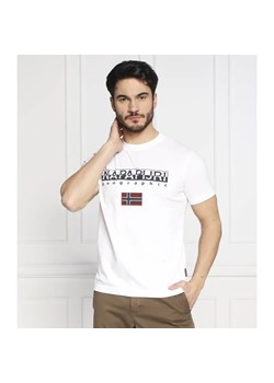 Napapijri T-shirt s-ayas | Regular Fit ze sklepu Gomez Fashion Store w kategorii T-shirty męskie - zdjęcie 184995882