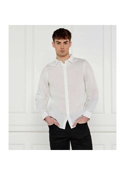 Armani Exchange Lniana koszula | Regular Fit ze sklepu Gomez Fashion Store w kategorii Koszule męskie - zdjęcie 184995890