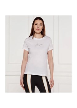BOSS ORANGE T-shirt C_Esogo_2_MA_crystal | Regular Fit ze sklepu Gomez Fashion Store w kategorii Bluzki damskie - zdjęcie 184995891