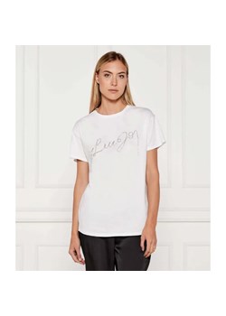 Liu Jo T-shirt | Regular Fit ze sklepu Gomez Fashion Store w kategorii Bluzki damskie - zdjęcie 184996021