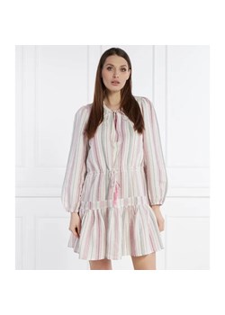 Pepe Jeans London Lniana sukienka DEBBIE ze sklepu Gomez Fashion Store w kategorii Sukienki - zdjęcie 184996152