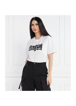 Chiara Ferragni T-shirt | Regular Fit ze sklepu Gomez Fashion Store w kategorii Bluzki damskie - zdjęcie 184996180