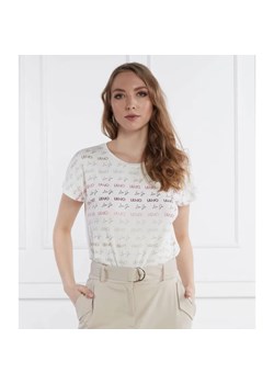 Liu Jo Sport T-shirt | Regular Fit ze sklepu Gomez Fashion Store w kategorii Bluzki damskie - zdjęcie 184996323