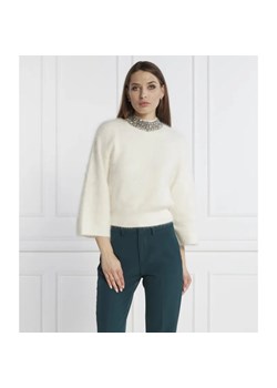 Liu Jo Wełniany sweter | Regular Fit ze sklepu Gomez Fashion Store w kategorii Swetry damskie - zdjęcie 184996511