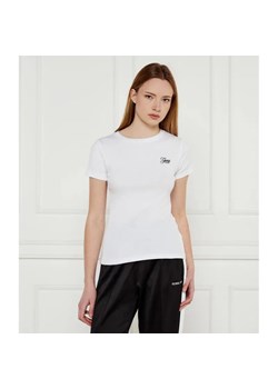 Guess Jeans T-shirt EMBRO | Slim Fit ze sklepu Gomez Fashion Store w kategorii Bluzki damskie - zdjęcie 184996522