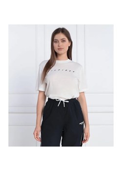 Tommy Sport T-shirt RELAXED LOGO | Relaxed fit ze sklepu Gomez Fashion Store w kategorii Bluzki damskie - zdjęcie 184996590
