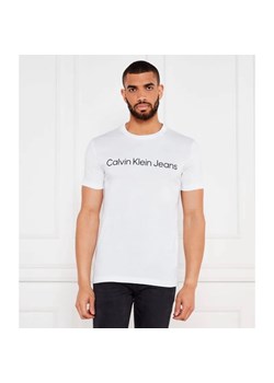 Calvin Klein Jeans T-shirt | Slim Fit ze sklepu Gomez Fashion Store w kategorii T-shirty męskie - zdjęcie 184996621