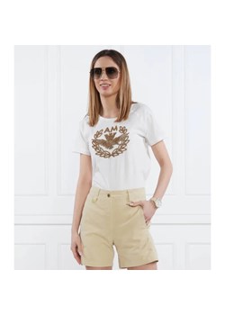 Aeronautica Militare T-shirt | Regular Fit ze sklepu Gomez Fashion Store w kategorii Bluzki damskie - zdjęcie 184996631