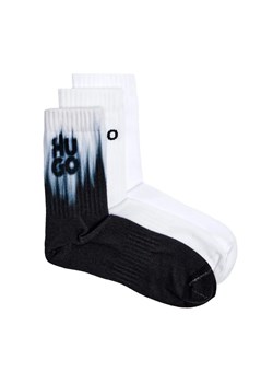 Hugo Bodywear Skarpety 3-pack 3P QS RIB SMOKEY PES ze sklepu Gomez Fashion Store w kategorii Skarpetki męskie - zdjęcie 184996672
