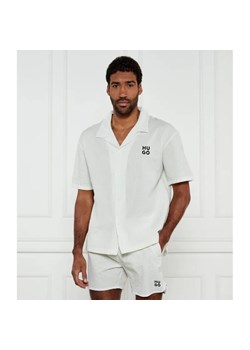 Hugo Bodywear Koszula CHAFFLE SHIRT | Regular Fit ze sklepu Gomez Fashion Store w kategorii Piżamy męskie - zdjęcie 184996972