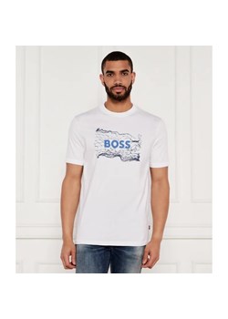 BOSS ORANGE T-shirt Te_logospace | Regular Fit ze sklepu Gomez Fashion Store w kategorii T-shirty męskie - zdjęcie 184996994