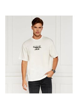 Replay T-shirt | Oversize fit ze sklepu Gomez Fashion Store w kategorii T-shirty męskie - zdjęcie 184997034